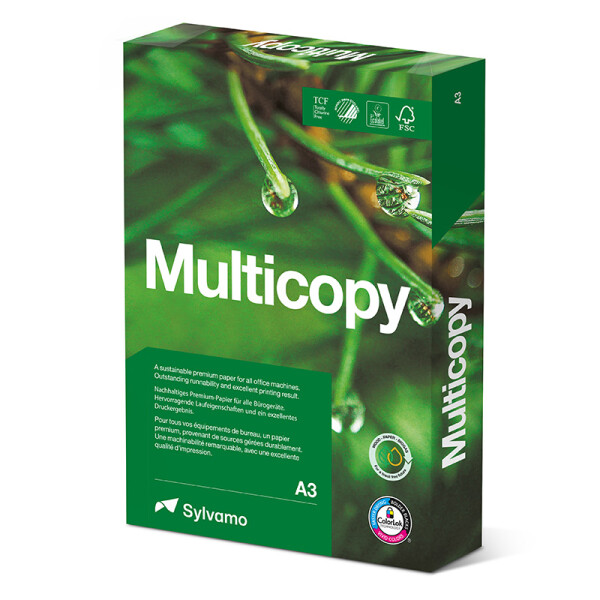 MULTICOPY Premiumpapier hochwei&szlig; A3 100g  -1 Palette (45.000 Blatt)