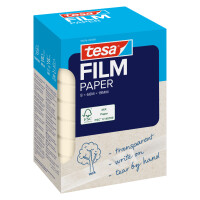 tesa Film PAPER, transparent, 19 mm x 33 m, Office Box