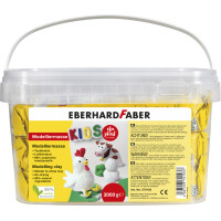 EBERHARD FABER Modelliermasse EFA Plast KIDS, weiß,...