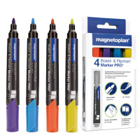 magnetoplan Board- und Flipchartmarker PRO+, blau