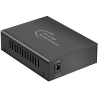 LogiLink 2,5 Gigabit Medienkonverter, RJ45 SFP, schwarz