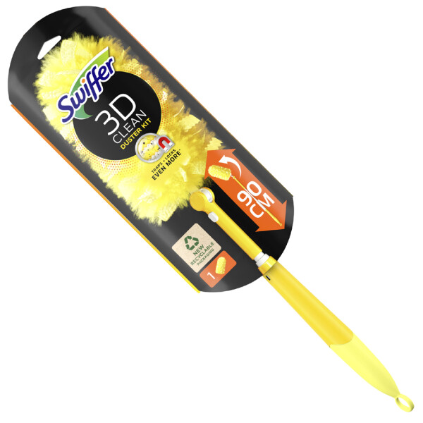 Swiffer Staubmagnet 3D XXL Starterkit, Griff + 1 Tuch