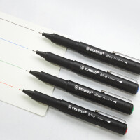 STABILO Fineliner dr!ver, fein, blau