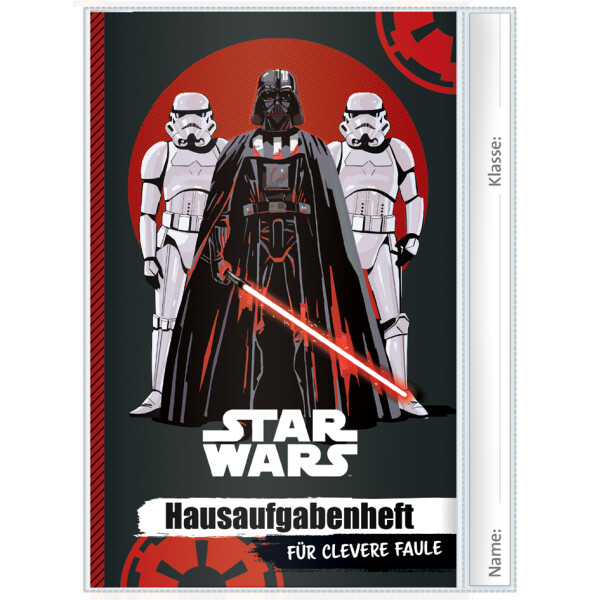 ROTH Hausaufgabenheft f&uuml;r clevere Faule "Star Wars"