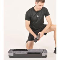 SCHILDKRÖT Fitness Stepper, schwarz grau