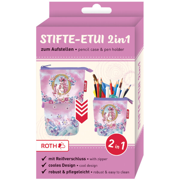 ROTH Schlamper-Etui 2in1 "Fu&szlig;ball"