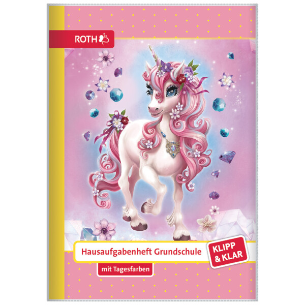 ROTH Hausaufgabenheft Klipp & Klar "Hurra Schule"