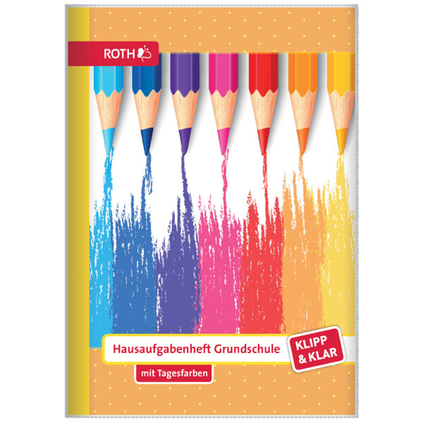 ROTH Hausaufgabenheft Klipp & Klar "Hurra Schule"