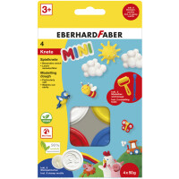 EBERHARD FABER Spielknete-Set Mini Kids, Sonderfarben