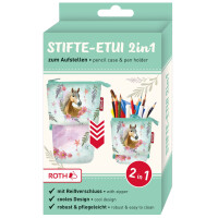 ROTH Schlamper-Etui 2in1 "Delfine"