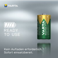 VARTA NiMH Akku "RECHARGE ACCU Power", Baby (C), 3000 mAh