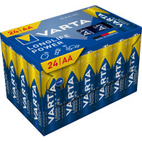 VARTA Alkaline Batterie Longlife Power, Mignon AA, 24er
