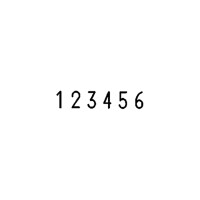 REINER Paginierstempel B6K, Schrifthöhe: 5,5 mm