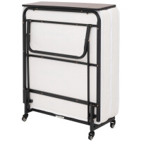 MOOR Klappbett BETH, extra breit, mit 4 Rollen