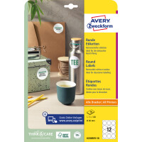 AVERY Zweckform Kennzeichnungs-Etiketten, Durchmesser: 40 mm