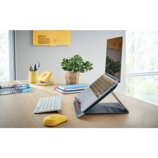 LEITZ Notebookständer Ergo Cosy, 13" bis 17", höhenverstellbar, grau 6426-00-89
