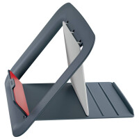 LEITZ Notebookständer Ergo Cosy, 13" bis 17", höhenverstellbar, grau 6426-00-89