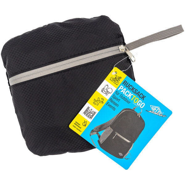 WEDO Falt-Rucksack PACKTOGO, blau