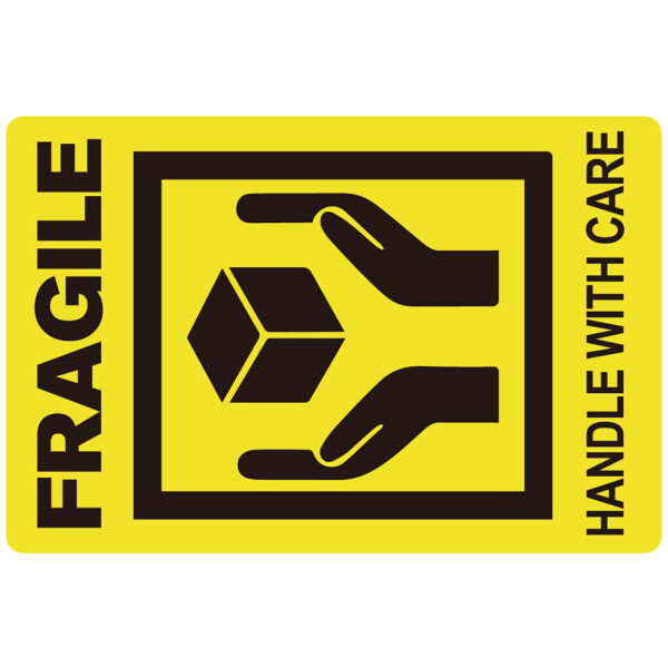 rillprint Hinweisetiketten "FRAGILE HANDLE WITH CARE"
