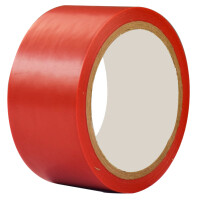 rillprint Bodenmarkierungsband, 50 mm x 33 m, rot