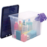 Fellowes Aufbewahrungsbox BANKERS BOX, 64 Liter, transparent