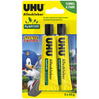 UHU Alleskleber ReNATURE SONIC, lösemittelfrei, 2x 35 g