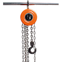 BRÜDER MANNESMANN Kettenzug, Tragkraft: 1 t, orange