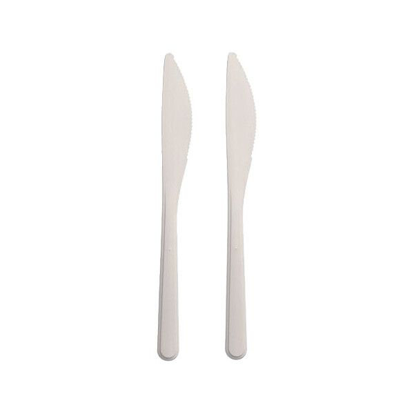 PAPSTAR Circulware Mehrweg-Messer, L&auml;nge: 185 mm, wei&szlig;