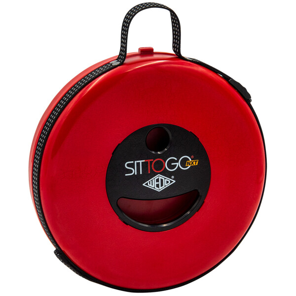 WEDO Teleskop-Hocker SITTOGO NXT, aus Kunststoff, rot