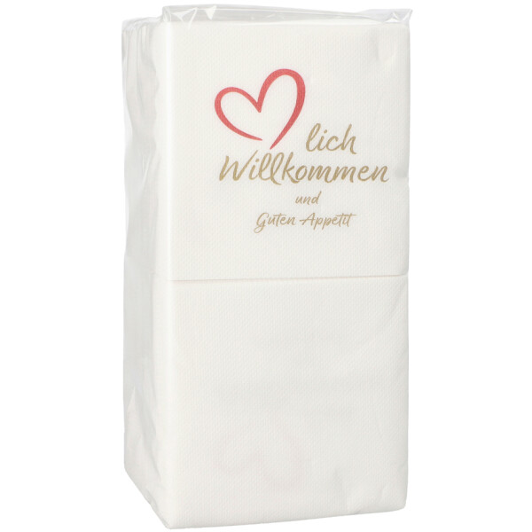 PAPSTAR Cocktail-Servietten "PUNTO", 200 x 200 mm, weiß