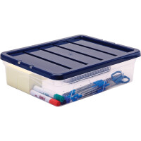 Fellowes Aufbewahrungsbox BANKERS BOX, 12 Liter, transparent