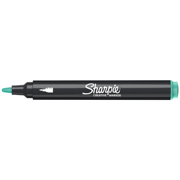 Sharpie Kreativmarker ACRYLIC, Rundspitze, weiß