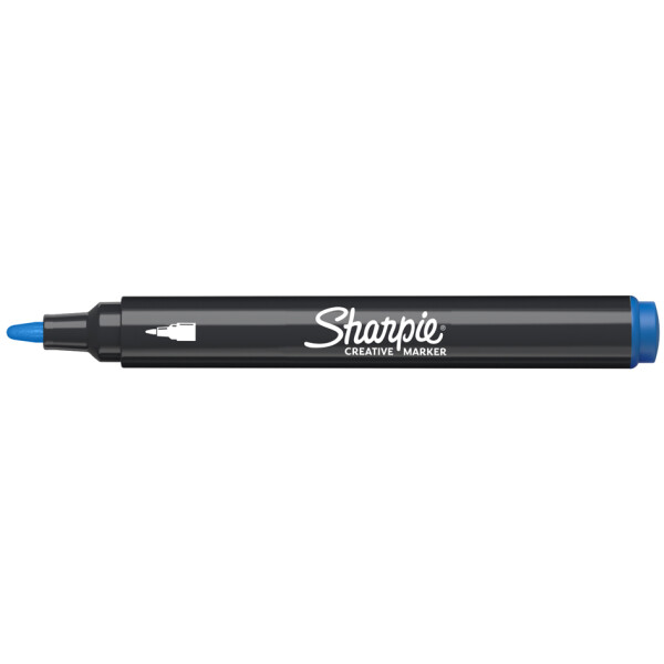 Sharpie Kreativmarker ACRYLIC, Rundspitze, kühlgrau