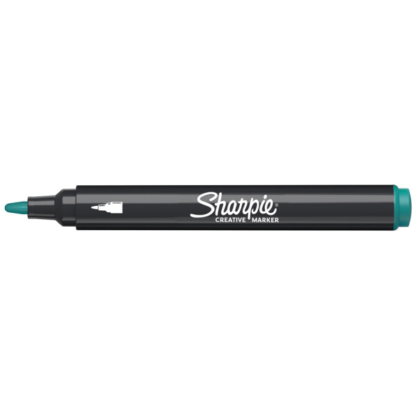 Sharpie Kreativmarker ACRYLIC, Rundspitze, kühlgrau