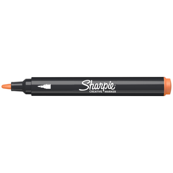 Sharpie Kreativmarker ACRYLIC, Rundspitze, kühlgrau
