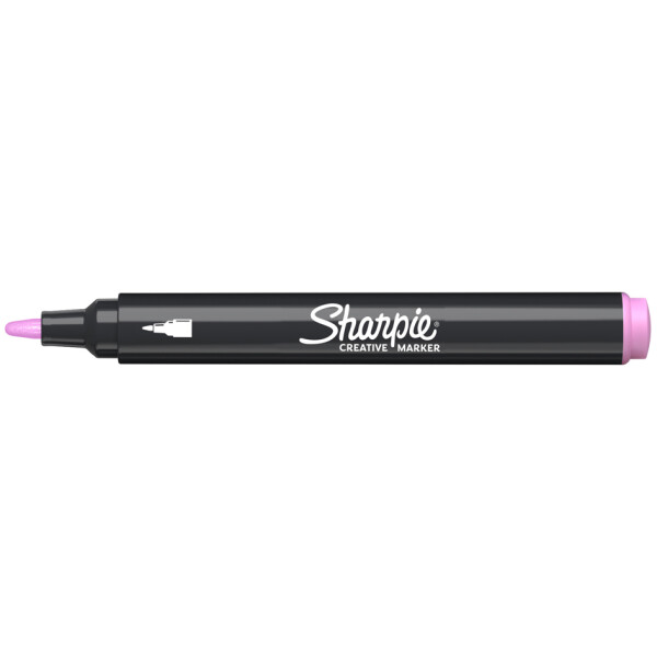 Sharpie Kreativmarker ACRYLIC, Rundspitze, kühlgrau
