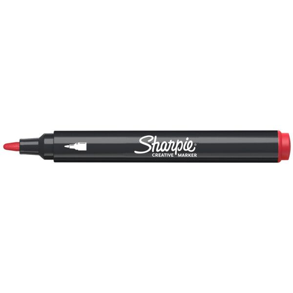 Sharpie Kreativmarker ACRYLIC, Rundspitze, kühlgrau