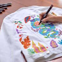 Sharpie Kreativmarker ACRYLIC, Rundspitze, gelb