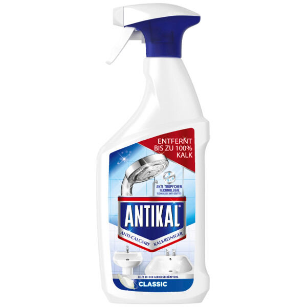 ANTIKAL Kalkreiniger-Spray CLASSIC, 800 ml Sprühflasche