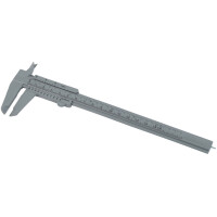 BRÜDER MANNESMANN Schieblehre, aus Kunststoff, 150 mm