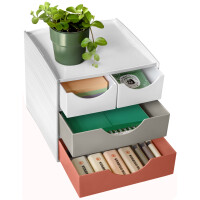 CEP Mini-Schubladenbox MyCube Terra Nova, 4 Schübe,...
