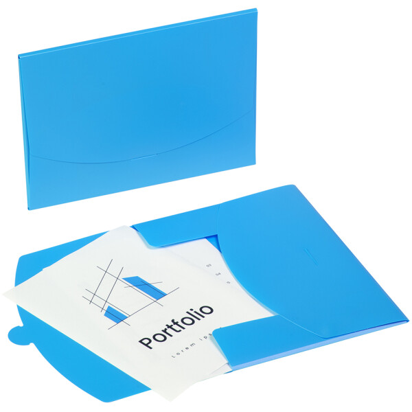 PAGNA Dokumententasche "Wallet", DIN A4, PP, hellblau