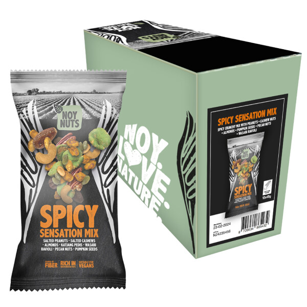 NoyNuts Nussmix "Spicy Sensation", im Portionsbeutel à 45 g
