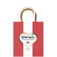 folia Papier-Tragetaschen CLASSIC, Größe: M,...