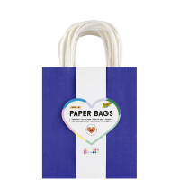 folia Papier-Tragetaschen BASIC, Größe: M,...