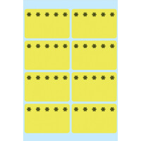 HERMA Tiefkühletiketten, 26 x 40 mm, leuchtgelb
