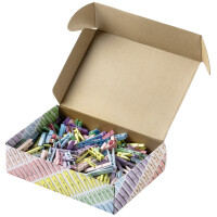 folia Holzklammern-Mix BASIC Jumbobox, 500 g