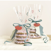folia Bodenbeutel-Set Candy Bag Set "Floral...