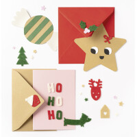 folia Filz-Streudeko "Winter", 170 Teile