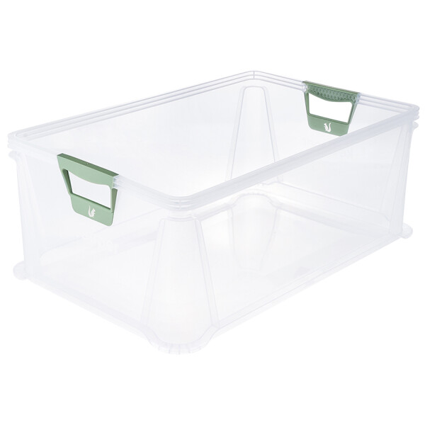 keeeper Aufbewahrungsbox "luis", 45 Liter, transparent